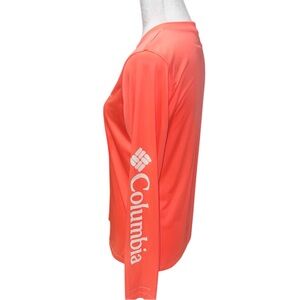 Columbia Bright Coral Long Sleeve Tee